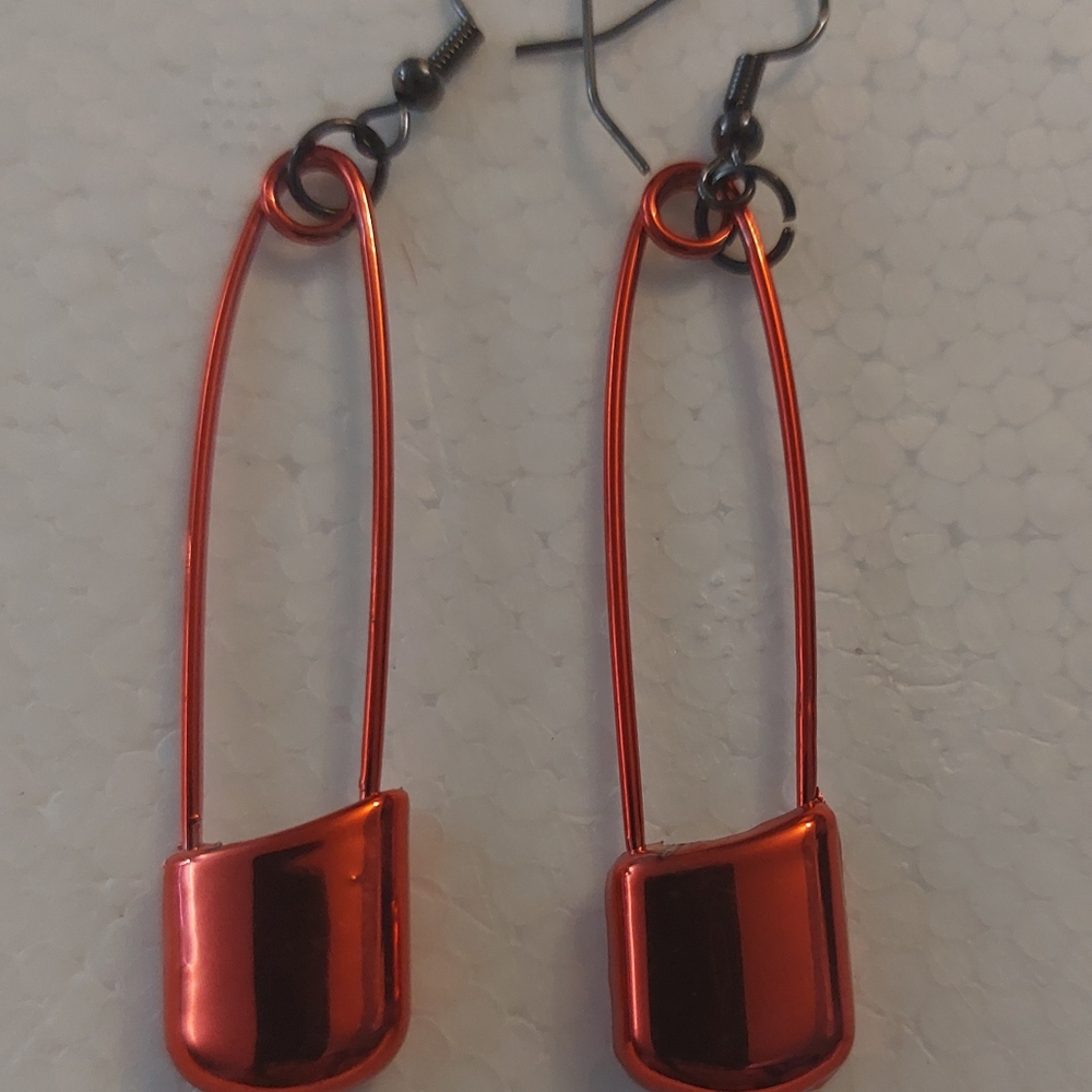 Safety Pin Earrings